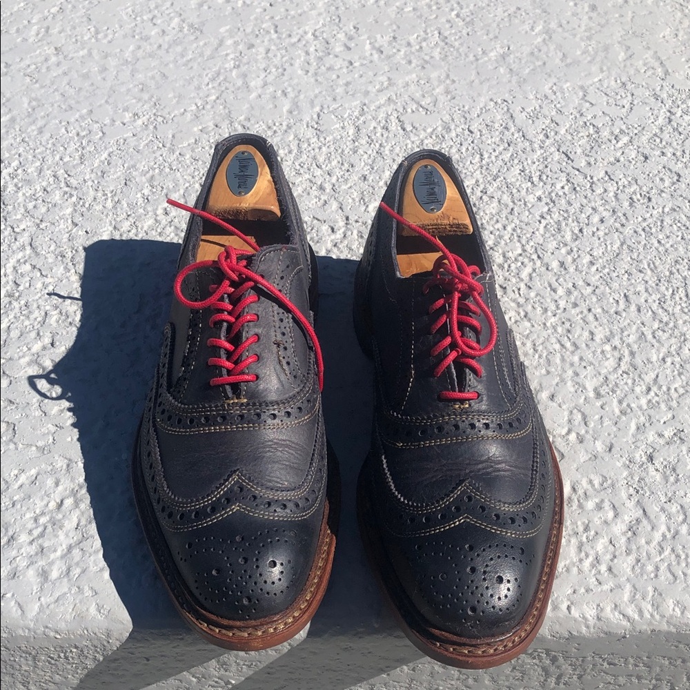 Allen Edmonds Neumok 9/D blues tones great uses conditions